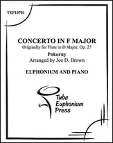 Concerto in F Major Euphonium and Piano P.O.D. cover